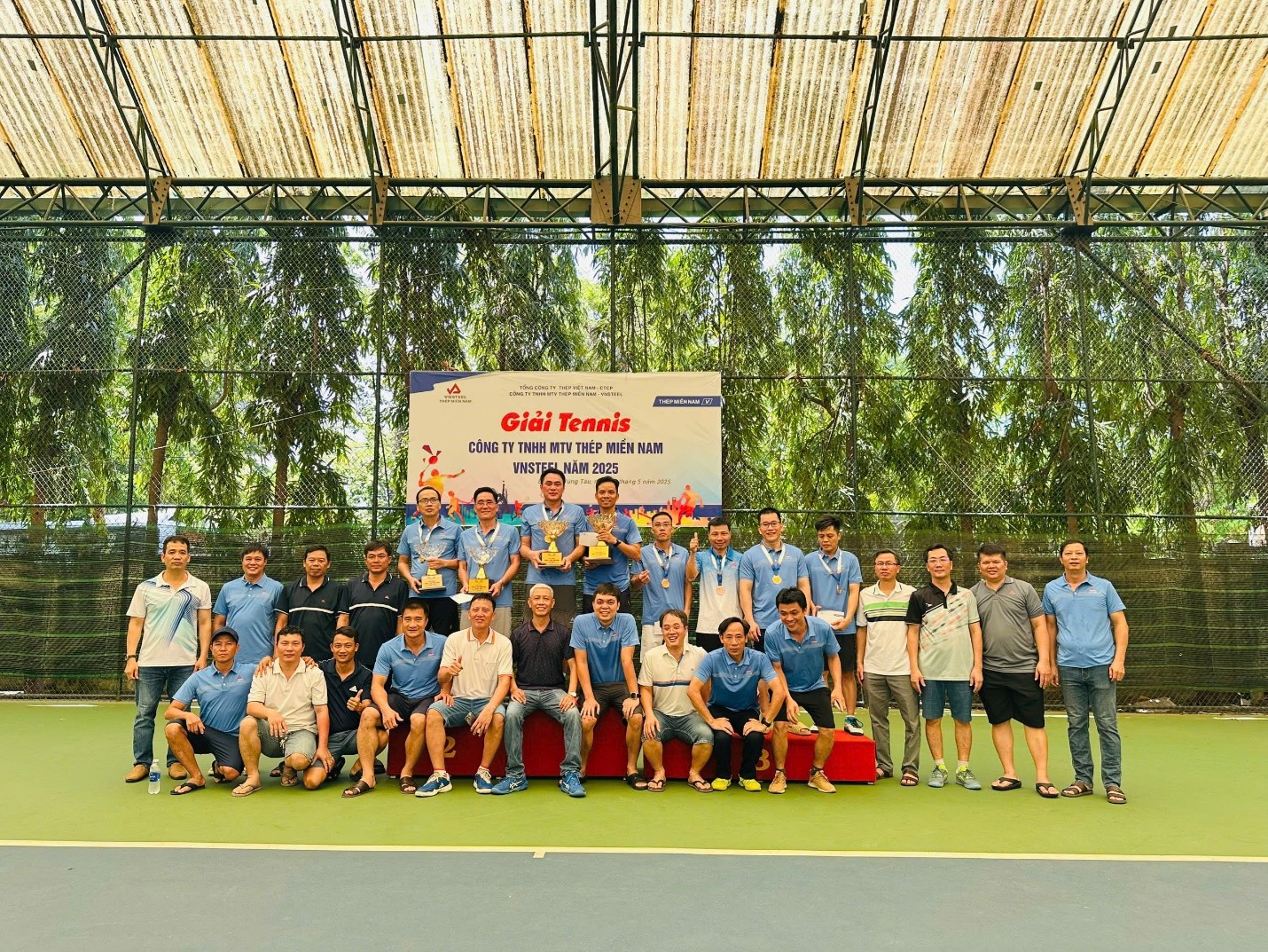 THÉP MIỀN NAM-VNSTEEL tổ chức giải tennis truyền thống năm 2025
