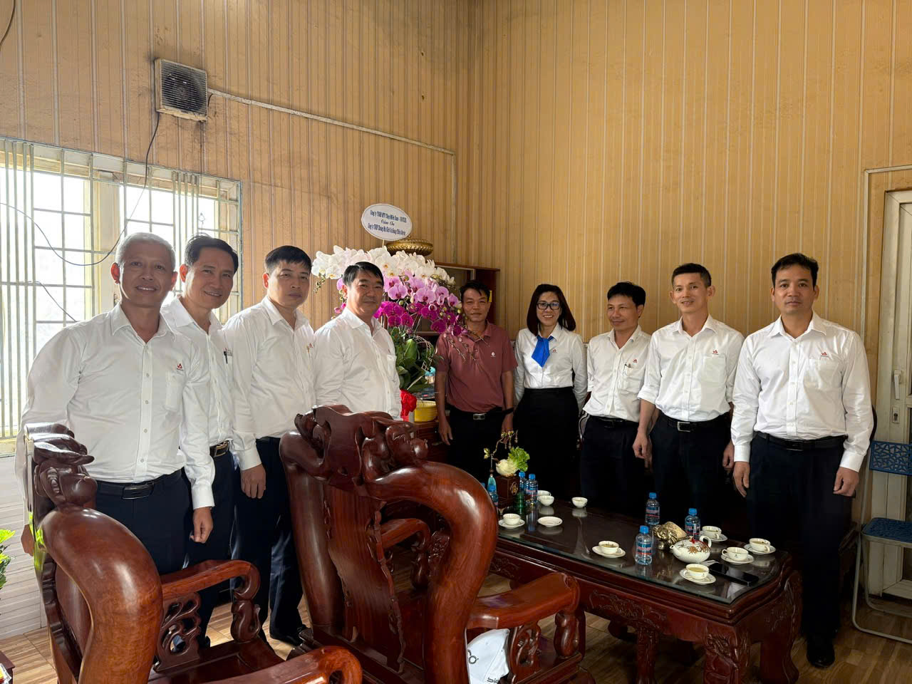 Lãnh đạo Công ty TNHH MTV THÉP MIỀN NAM-VNSTEEL  thăm, làm việc và cảm ơn quý khách hàng, đối tác