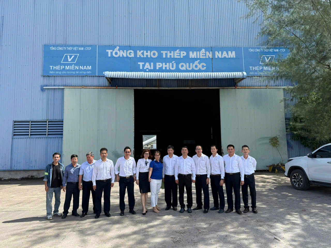 Lãnh đạo công ty TNHH MTV THÉP MIỀN NAM - VNSTEEL thăm, làm việc và cảm ơn quý khách hàng, đối tác khu vực miền Tây Nam Bộ & Phú Quốc