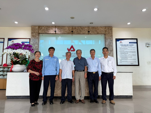 Ban Liên lạc Hưu trí Tổng công ty Thép Việt Nam-CTCP (Phía Nam) đến thăm SSCV