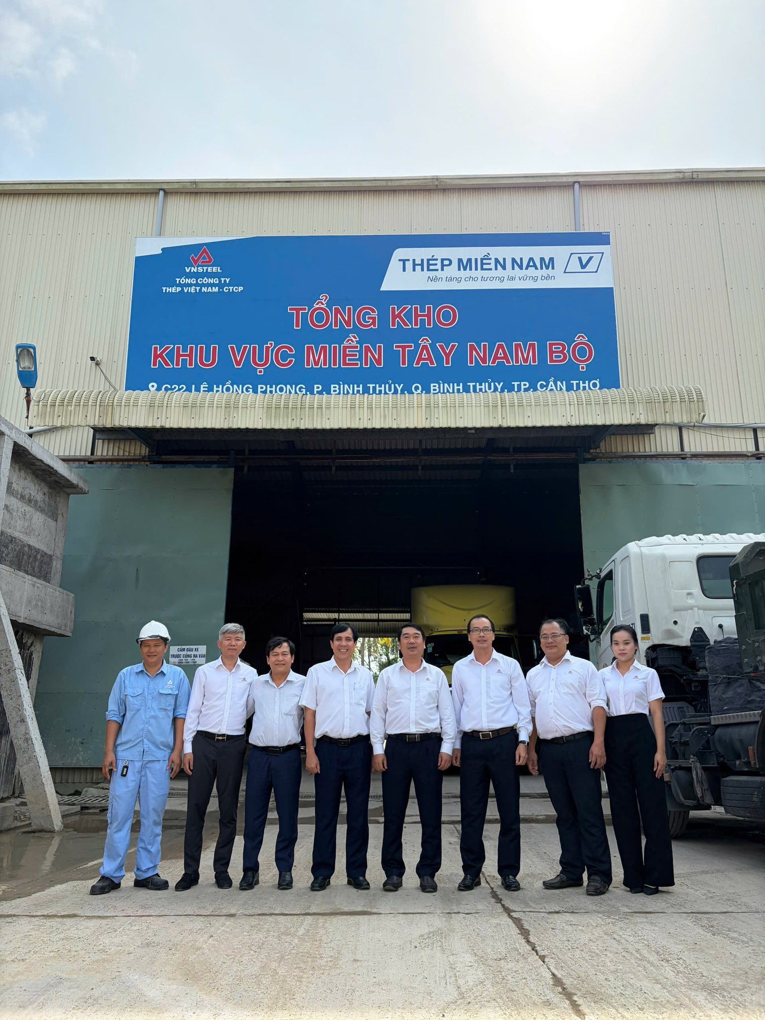 Thép Miền Nam /V/ khẳng định năng lực đảm bảo nguồn hàng & chất lượng tại Khu vực Miền Tây