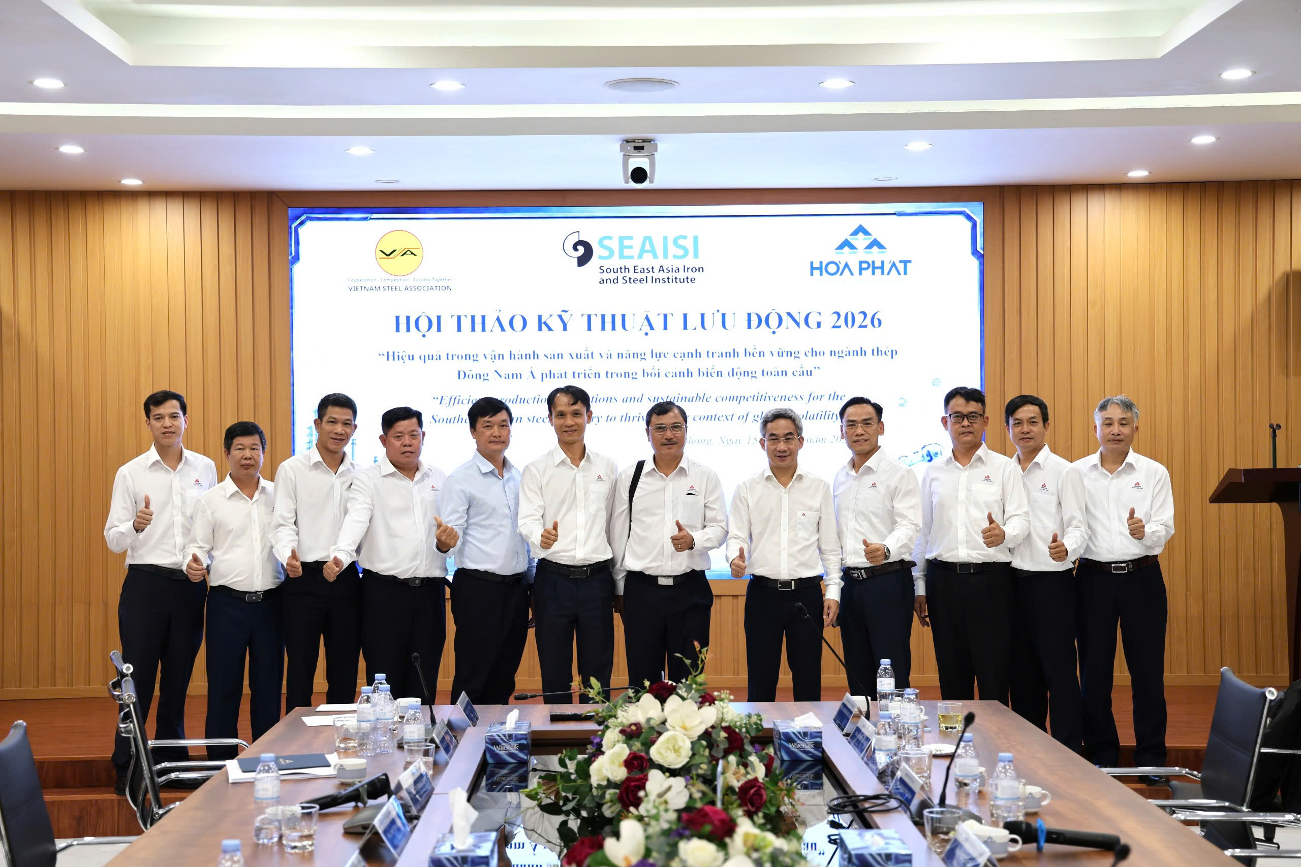Thép Miền Nam – VNSTEEL tham dự hội thảo kỹ thuật lưu động SEAISI 2026