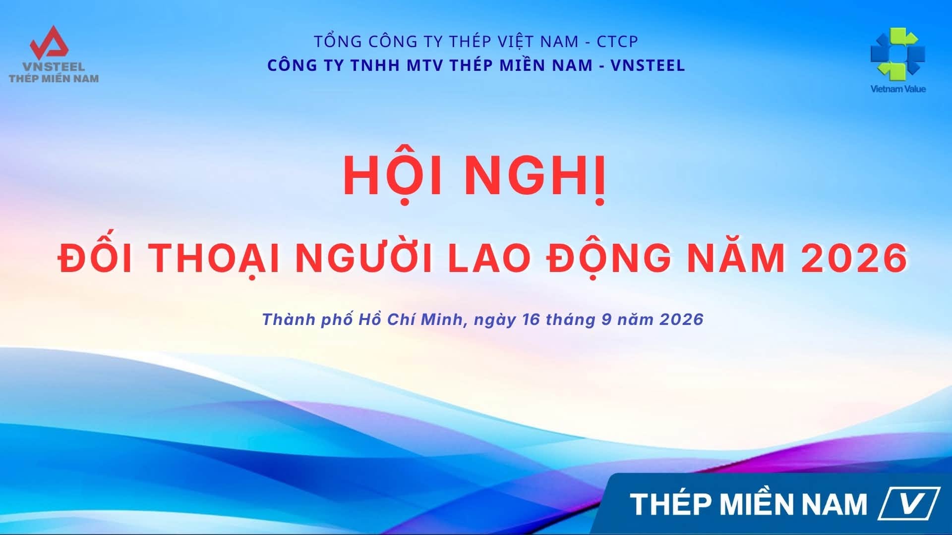 Thép Miền Nam - VNSTEEL tổ chức đối thoại tại nơi làm việc năm 2026