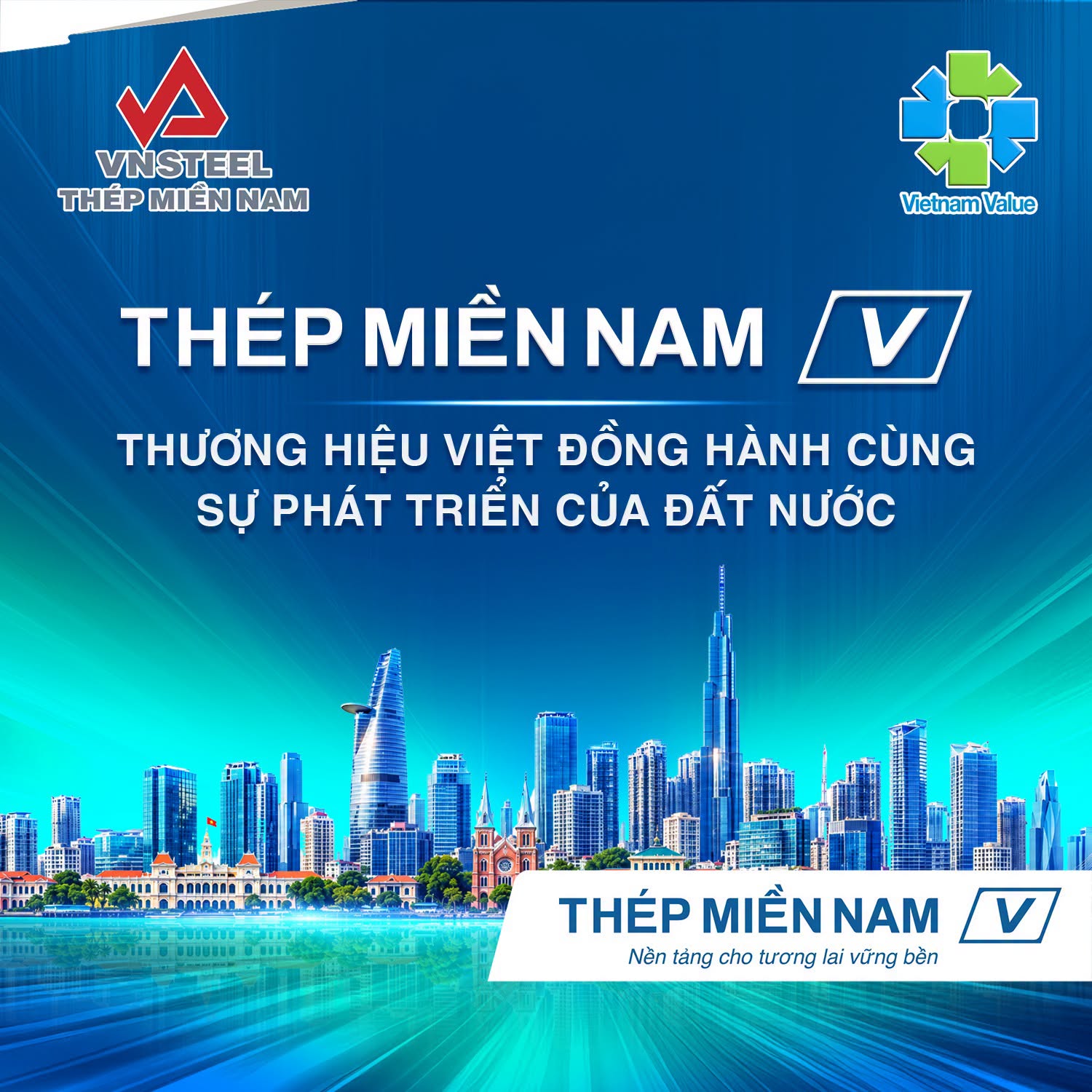 Thép Miền Nam /V/: Thương hiệu Việt đồng hành cùng sự phát triển đất nước